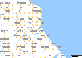 map of Phương Cát Sơn